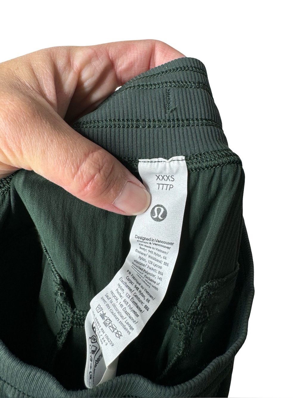 lululemon | Dance Studio Relaxed-Fit Mid-Rise Cargo Pant Rainforest Green XXXS - Picture 8 of 9